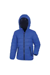 Водонепроницаемая и ветрозащитная куртка с мягкой подкладкой Core Result, темно-синий