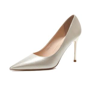 Xingdiman Стройные каблуки на шпильке женские в коробке экрю, цвет Ecru