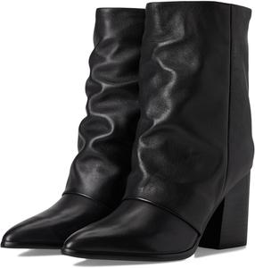 Женские ботильоны Nine West Chaye до середины икры, Black Leather