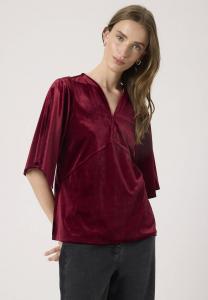 Блуза Soaked in Luxury SLVelera Blouse, Winetasting/Bordeaux