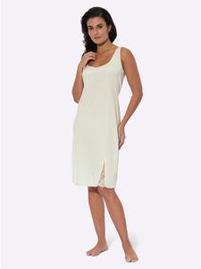 Creation L Платье-комбинация цвета шампанского