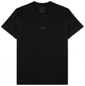 Футболка Givenchy Logo Crewneck Short-Sleeve T-Shirt 'Black', черный