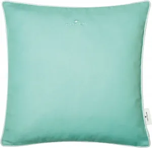 TOM TAILOR HOME декоративная подушка "Dove Signature", с окантовкой, чехол без наполнения, 1 шт 40х40 см, цвет grün/jade + unifarben