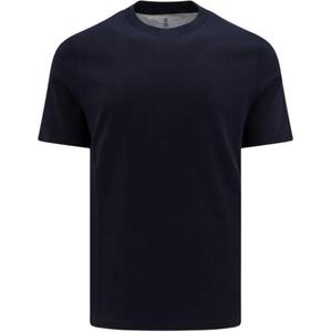 Футболка с коротким рукавом Brunello Cucinelli, синий