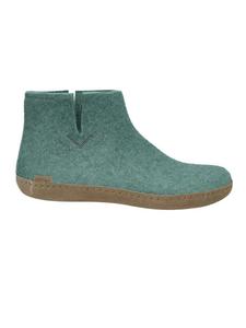 Сабо glerups Boots Ledersohle, цвет North sea