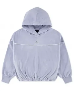 Детская толстовка с капюшоном и длинными рукавами Mountainside для девочек 7-16 лет Jordan, фиолетовый