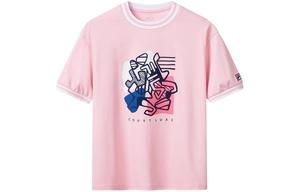 Футболка First Lotus FILA KIDS, розовый