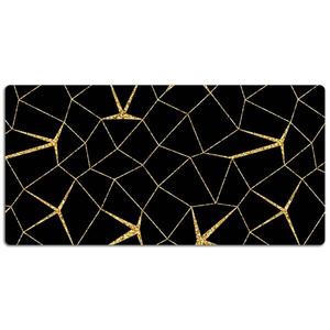 Настольный коврик Tulup Gold- und schwarze Mosaik, 120x60x1 см, синий