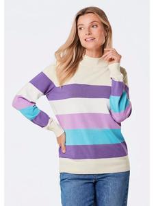 Пуловер GOLDNER Strick, цвет beige/gemustert