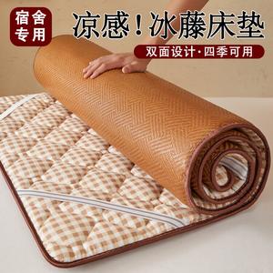 Antarctic Мягкий матрас татами 150х200 см, двусторонний, цвет Ice Vine Mattress Pad - Coffee Small Grid [Biscuit Flower]