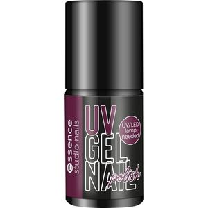 Лак для ногтей studio nails uv gel nail Essence, 18 - cherry noir, объем 5 мл