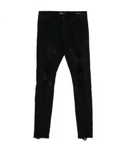 Стильные фиолетовые джинсы Purple Brand, черный