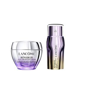 LANKOU тройная сыворотка с ретинолом крем для лица укрепляющий и подтягивающий, набор для ухода за кожей увлажняющий и восстанавливающий комплект из двух предметов LANCOME, Two-Piece Set: Peptide Cream 50ml+CA Serum 20ml