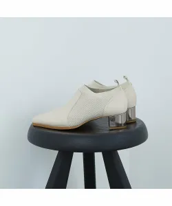 Эластичные вязаные ботинки Au Bannister, цвет Ivory