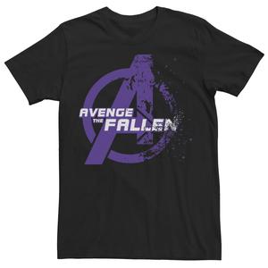 Мужская футболка с логотипом Avengers Endgame Avenge The Fallen и графическим рисунком Fading Marvel
