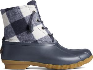 Женские сезонные сапоги Sperry для соленой воды, Navy Check
