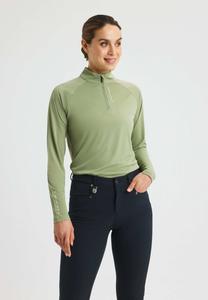 Топ Röhnisch ADDY LONG SLEEVE, Sage Green/Olive