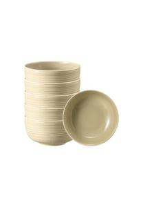 Набор из 6 мисок для корма Terra ø 17,7 см Seltmann Weiden, бежевый