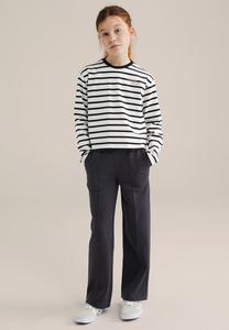 Топ WE Fashion Long sleeved top, White