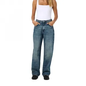 Джинсы Noisy May Josie Baggy Fit Az400Mb high waist, синий