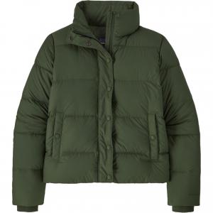 Patagonia Женская бесшумная пуховая куртка, Torrey Pine Green