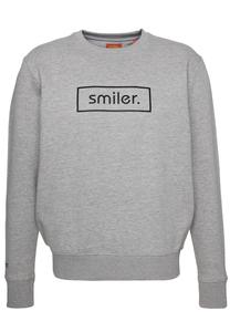 Свитер smiler., серый