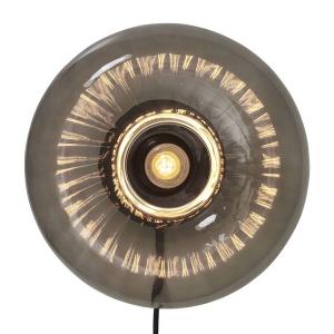 Настенный светильник it's about RoMi Brussels, стекло - черное