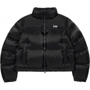 Lee Женская черная пуховая куртка