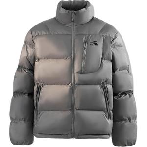 361° Пуховик Unisex Glacier Gray Stand Collar Thickened