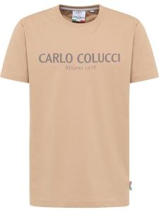 Футболка Carlo Colucci, Dark beige