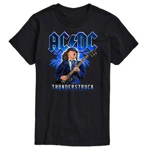 Футболка Big & Tall ACDC Thunderstruck License, черный