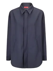 Рубашка на пуговицах THELATEST, синий