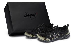 Ecco Кроссовки 811 Manufacturing, Reverse Battle Armed Low top Casual Shoes Men's Black Gold