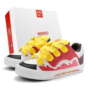 Низкие кеды для скейтбординга унисекс MINISO, красный