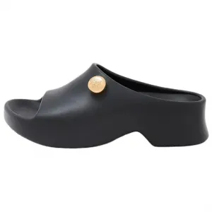 Скользящие тапочки Slide 4см женские черные LOEWE, Original Shoe Box Included