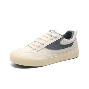 KYMOOU Антискользящие износостойкие низкие скейтерские кеды мужские бело-синие, цвет White Blue