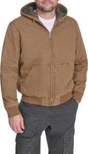 Мужская куртка-бомбер Levi's с капюшоном, Worker Brown