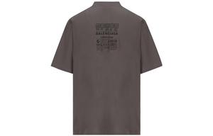Футболка мужская Balenciaga, серый