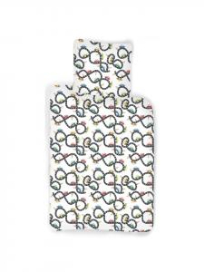 Детское постельное белье с изображением гоночных автомобилей, 100 x 135 см, 100% хлопок, разноцветное COFI 1453, 140 x 200 см