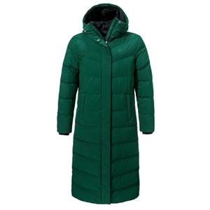 Женское пуховое пальто vindave - coat Schöffel, Dark Jade