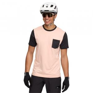 Футболка с карманом для трейлраннинга Evo, Dusty Pink / Black