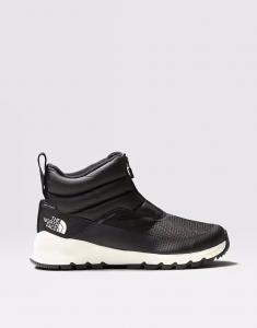 Водонепроницаемые зимние ботинки на молнии North Face Thermoball Progressive II черного и белого цветов The North Face