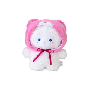 Милый пшеничный плюшевый ягненок плюшевая кукла высота 35см MIANHUIYI