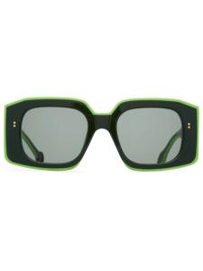 JW Anderson солнцезащитные очки-бамперы, зеленый