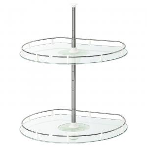 Настенный вращающийся шкаф, белый IKEA Utrusta