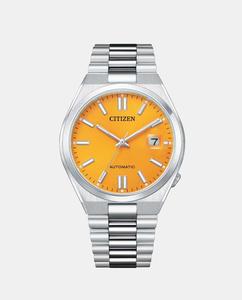 Автоматические мужские часы из стали серии Mecha NJ0150-81Z Citizen, серебро