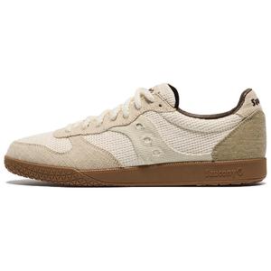 Saucony Низкие противоскользящие износостойкие кроссовки для скейтбординга BULLET CT унисекс бежево-серого цвета