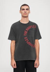 Футболка The Kooples Print T-shirt, Black Washed/Black