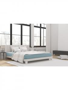 Простыня Hahn Haustextilien, цвет aquamarine