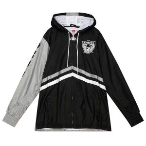 Ветровка NFL OAKLAND RAIDERS UNDENIABLE FULL ZIP WINDBREAKER Mitchell And Ness, цвет Schwarz